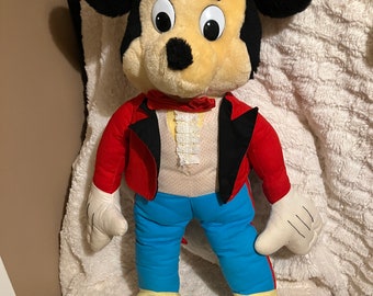 1990 年代のヴィンテージ特大 28 インチ ミッキー マウス おもちゃ