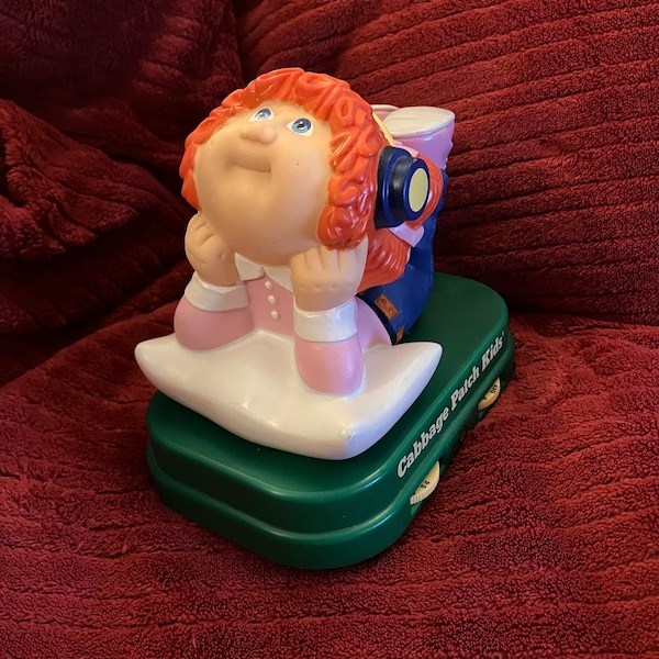 Adorable Vintage Cabbage Patch Kids AM Radio ~ Works Great ~ Red-Headed Cabbage Patch Doll ~ 1985 Playtime Products, Inc.