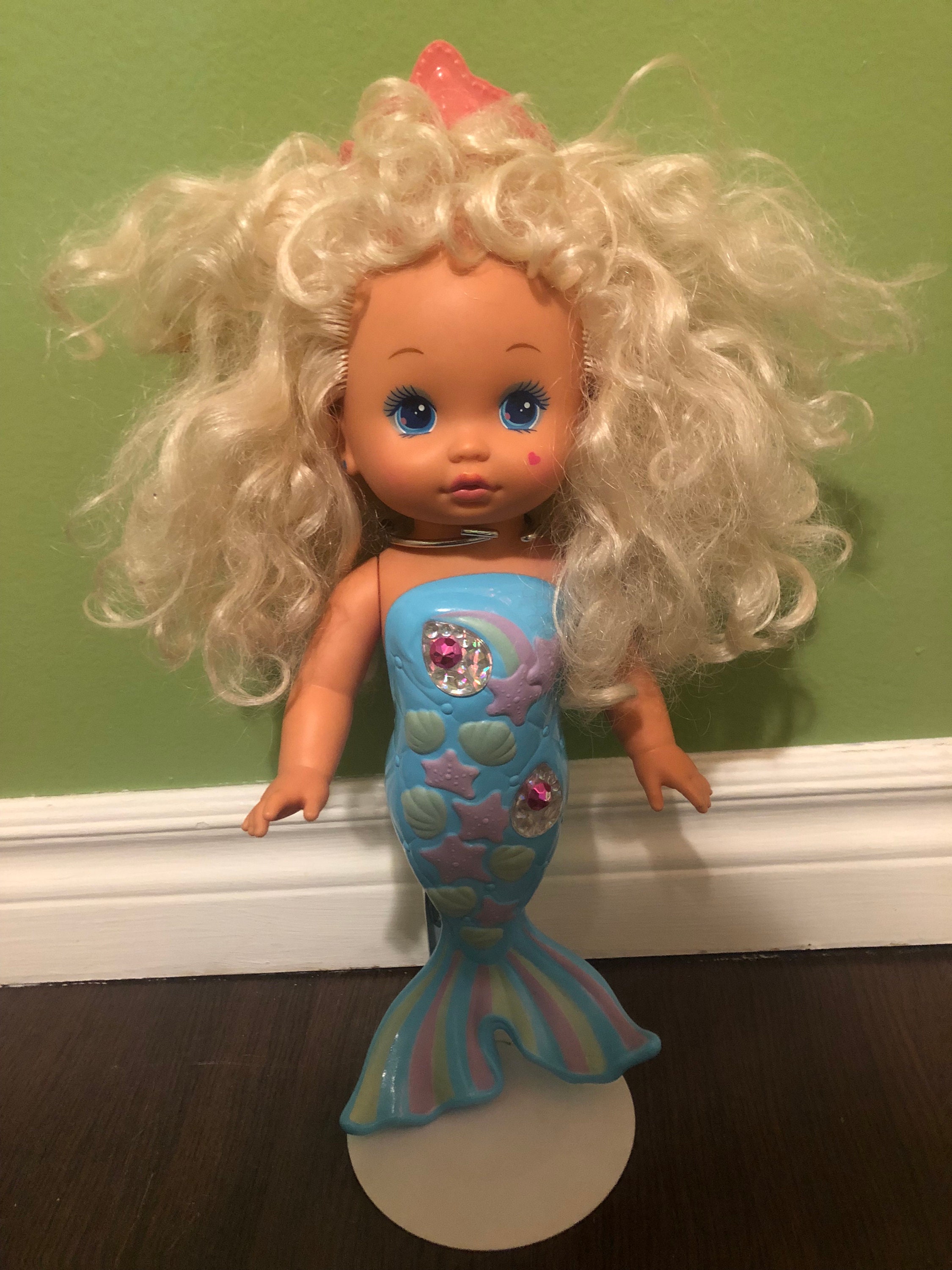 Vintage Lil Miss Singing Mermaid Doll 1991 Mattel 90s **WORKS