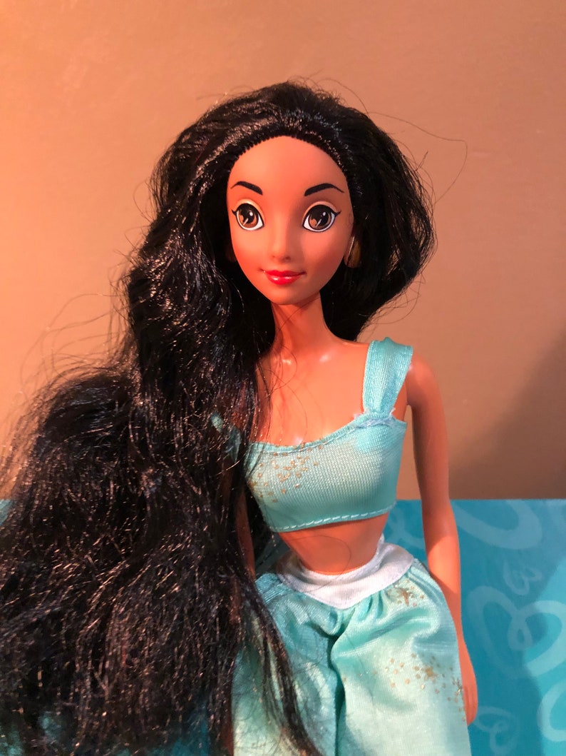 1992 Vintage Princess Jasmine Doll From Disney's Aladdin Etsy