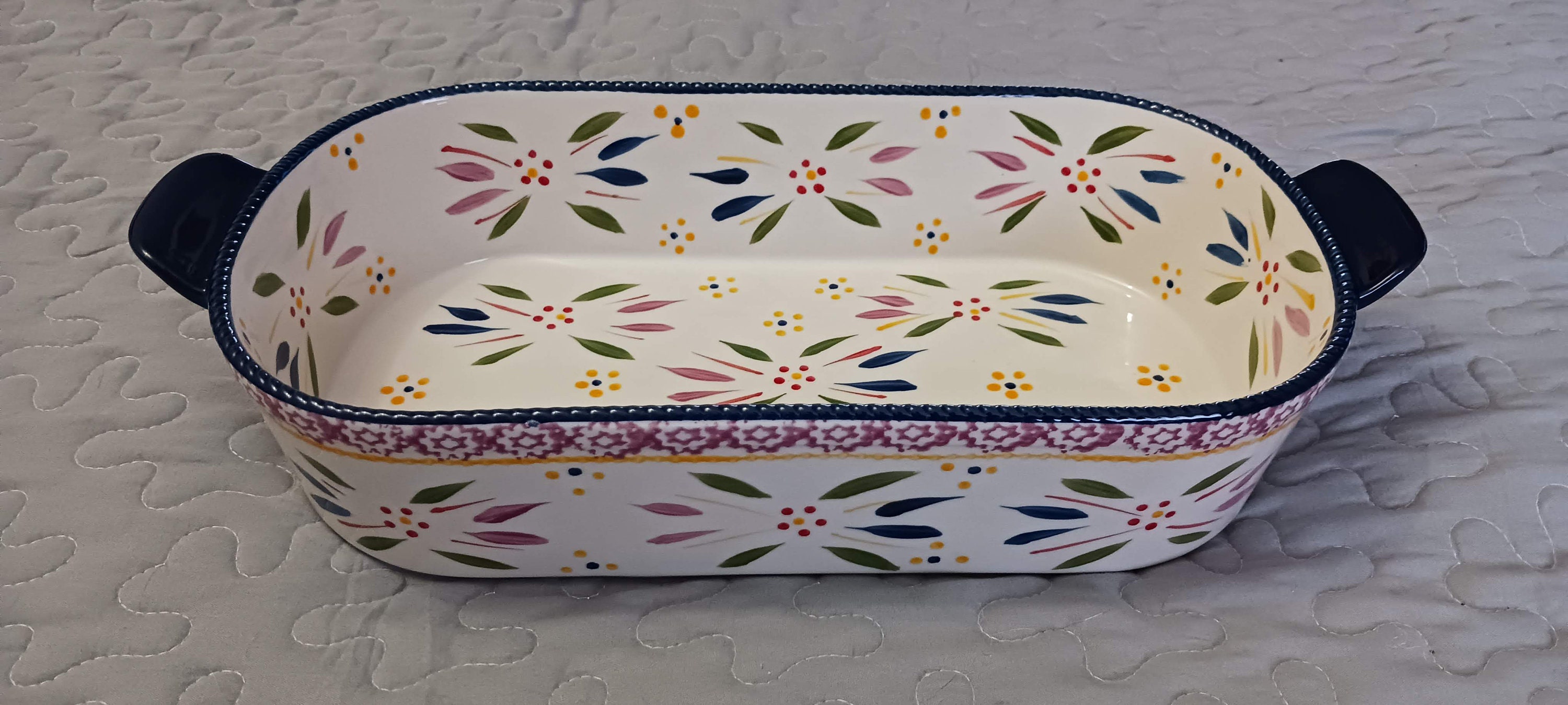 Temptations Old World Confetti Presentable Ovenware Bakeware Etsy