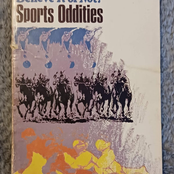 Ripley's Believe It or Not! Sports Oddities 1969 2nd Printing, Children's, Juvenile, Young Adult, Paperback Book, Non-Fiction, Literature