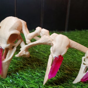 Crystal Raven Skull Tiara Headband Bone 3d Printed