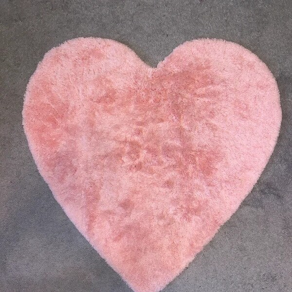 Heart Rug Etsy