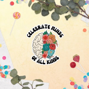 Autism Sticker, Adaptive Sticker, ABA Sticker, Neurodivergent Sticker, ADHD Sticker, ASD Awareness Sticker, Mental Health Sticker