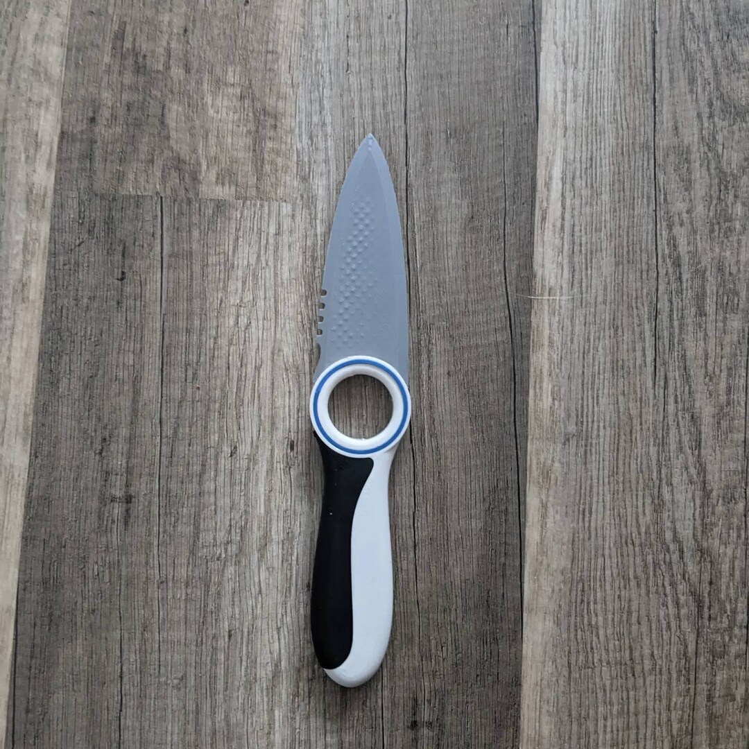 Simplified Subnautica Survival Knife Replica rubber Grips Etsy Australia