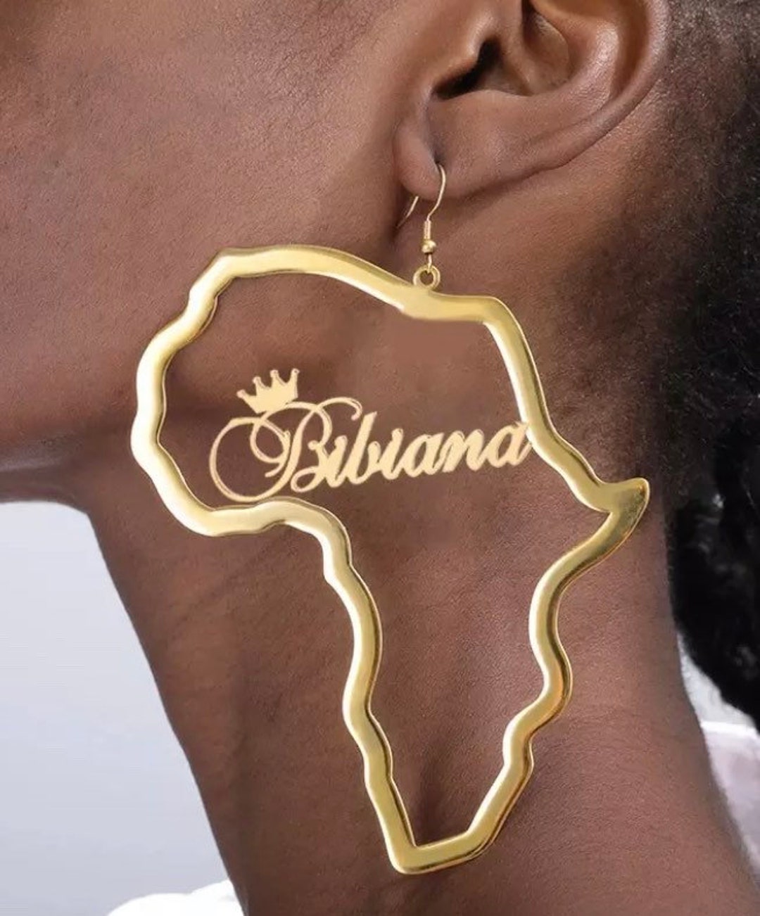18K Gold plated Africa - Il Nu9w 