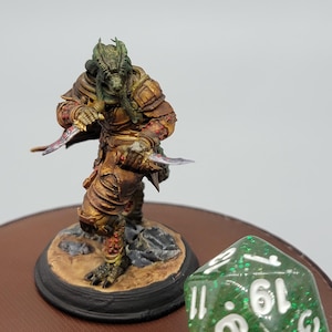 Dragonborn Assassin Rogue - Umbrascale by DM Stash | 32mm or 75mm | DnD | Tabletop Roleplaying Games | TTRPG | Fantasy Gaming
