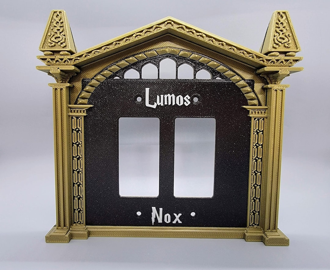 Harry Potter Themed Double Rocker Light Switch Cover - Etsy