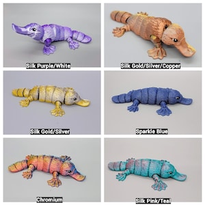 Articulated Platypus Toy Fun, Fidget, Flexi, Sensory, image 5