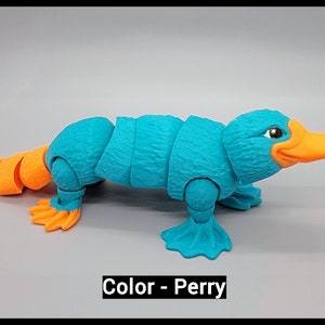 Articulated Platypus Toy Fun, Fidget, Flexi, Sensory, image 4