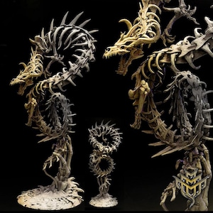 Death Coil Dragon by Mini Monster Mayhem | Fantasy Figurine | TTRPG | Game Room Decor | D&D Collectible
