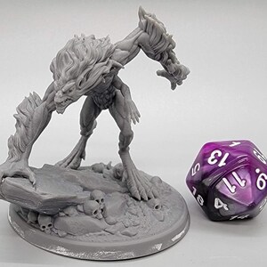 Demongloth Resin Miniature: Cripta Studios TTRPG, DnD, Pathfinder (32mm/75mm)