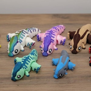 Custom Baby Parasaur Dino Toy, Keychain or Straw Buddy | Flexi | Fidget | 3D printed | Articulated