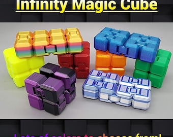 Infinity Fidget Cube | 3D Printed | Sensory Toy | Stimming