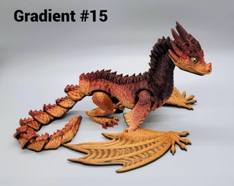 Articulated Fyros Wyvern Dragon & Baby: Collectible Fantasy Fidget