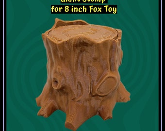 Giant Stump for 8 inch Fox Toy