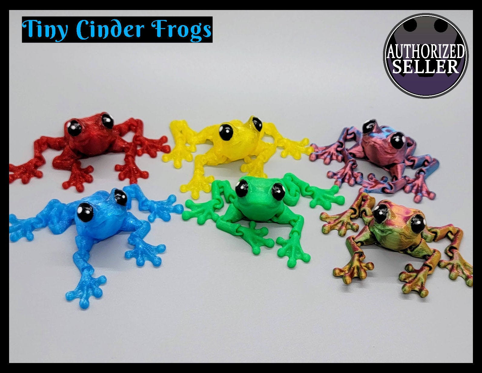 Mini Plastic Frogs