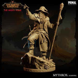 Wizard by PRIMAL Collectibles | 32mm or 75mm | DnD | Tabletop Roleplaying Games | TTRPG | Fantasy Gaming