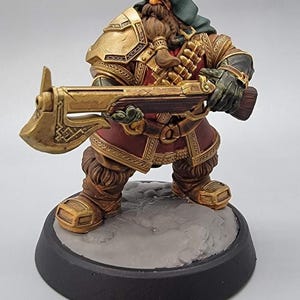Dwarven Ranger by Cripta Studios | TTRPG | DnD | Pathfinder | D&D | 32mm | 75mm | Fantasy Gaming