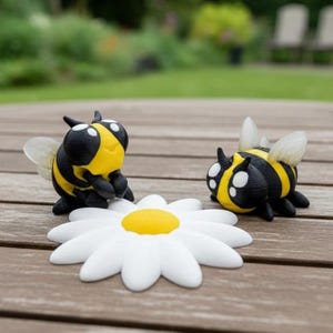 Articulated Bumblebee Toy | Baby Bee | Fidget | Sensory | Bug