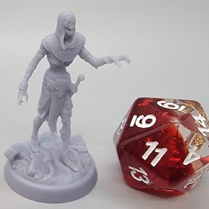 Mummy Miniature for DnD & Pathfinder | TTRPG Resin Figure | Cripta Studios | 32mm 75mm Scale