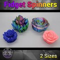 Rose & Crystal Fidget Spinner | Sensory Toy