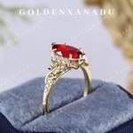 Ruby Engagement Rings
