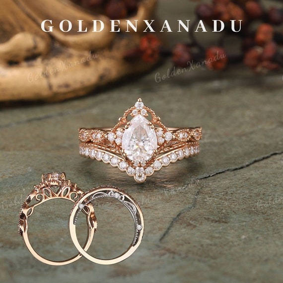 Moissanite filigree engagement rings deals