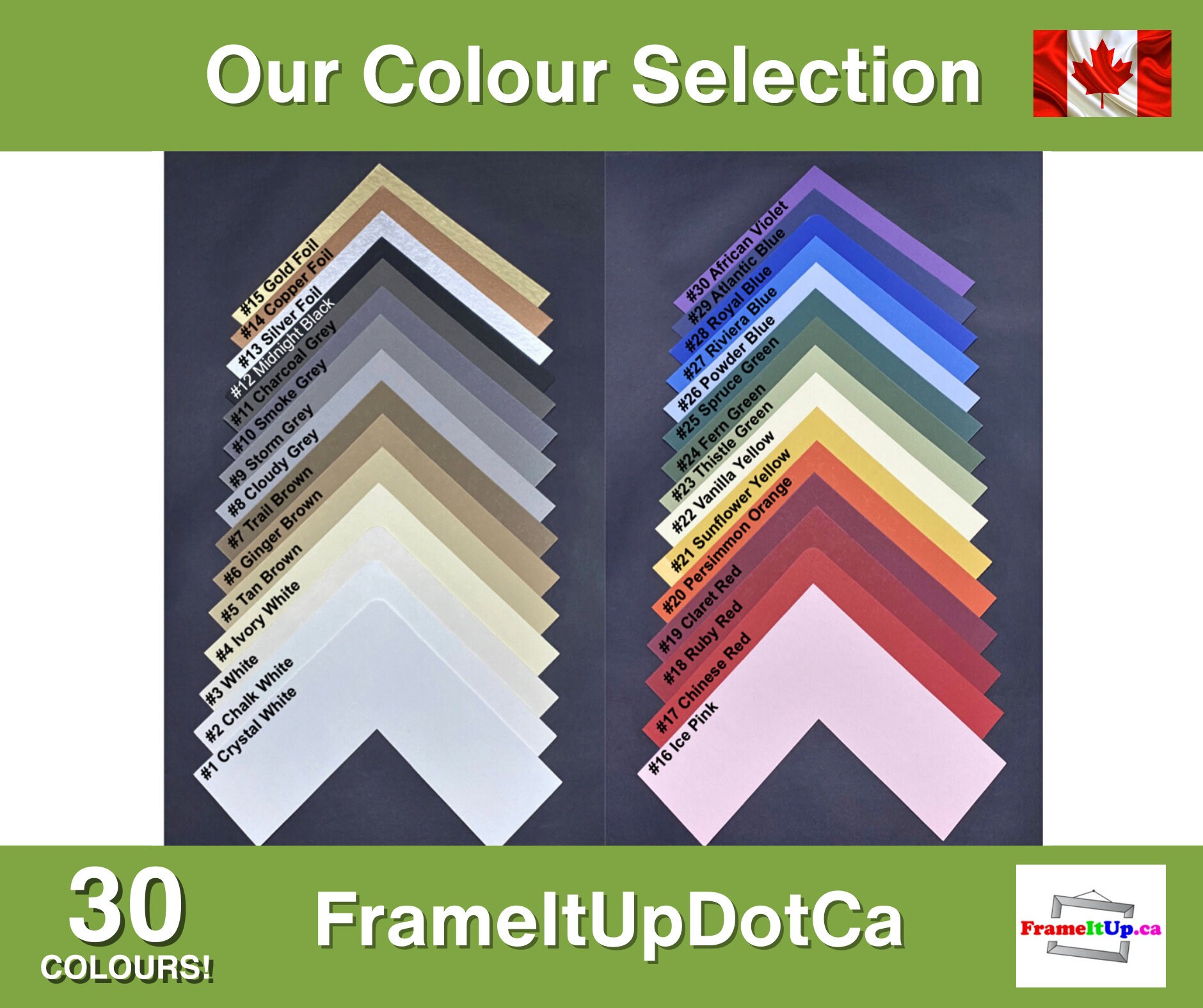 16x16 Custom Premium Double Matboard With Any Size Opening and Colour Custom Cut Double Mat