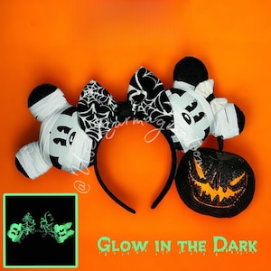 Glow in the Dark Mummy Ears