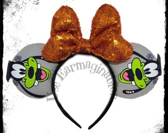 Frankenstein Goofy Halloween Inspired Ears - Etsy UK display picture 2