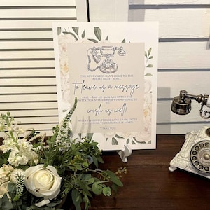 Audio Guestbook Wedding Sign