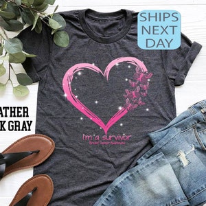 Cancer Warrior T-Shirt, I Am A Survivor Shirt, Breast Cancer Tee, Cancer Fighter Gift Shirt, Stronger Than Cancer, Motivational Gift T-Shirt