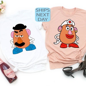 Mr Potato And Mrs Potato Head Shirt, Cute Thanksgiving Shirt, Custom Couple Shirt, Fall Family Matching Shirt, Funny Thanksgiving Sweatshirt