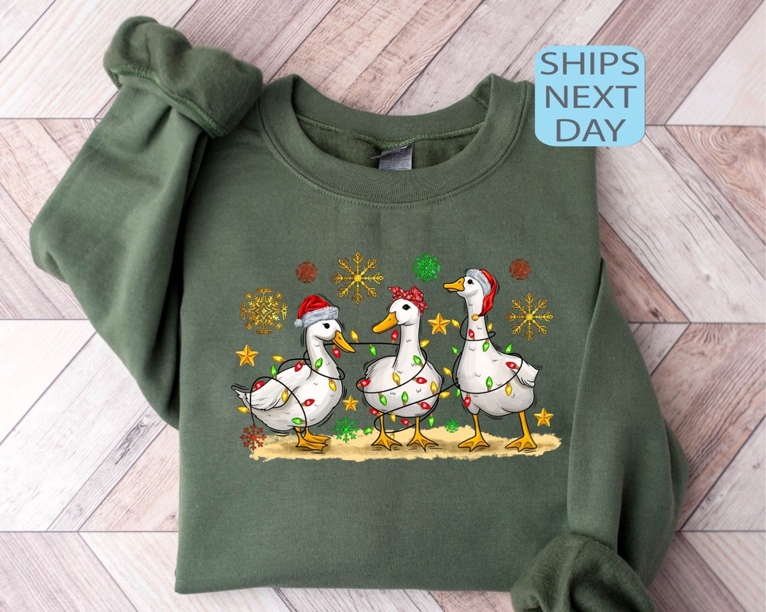 Duck christmas jumper deals