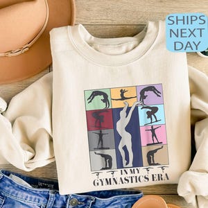 In My Gymnastics Era Sweatshirt, Gymnastics Mom Sweatshirt, Girls Gymnast Sweater, Gift for Gymnast, Gymnastic Coach Gift, Gymnastic Hoody