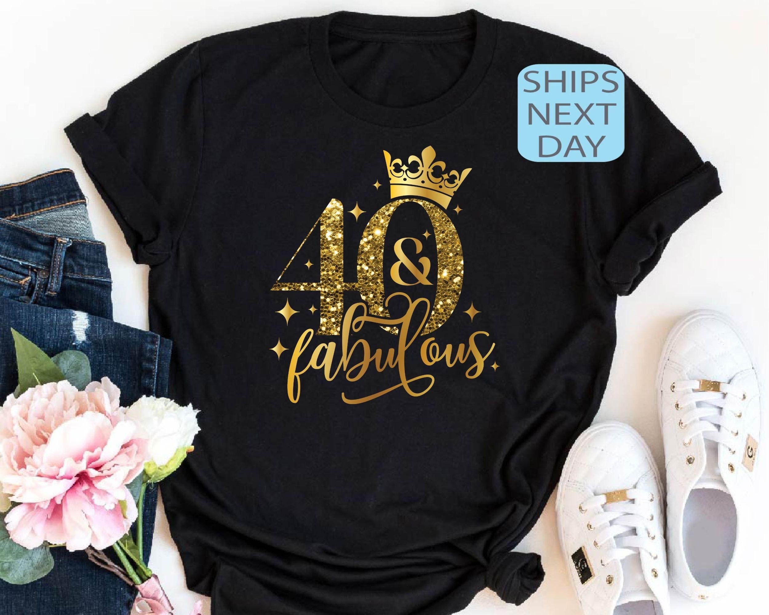 Playeras Camisas Para Mujeres De 40 AÃ±os 40th Birthday Shirts For