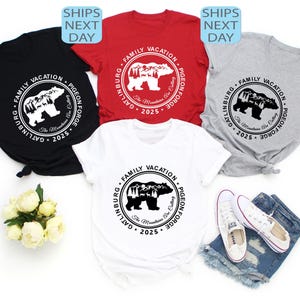 Family Vacation 2025 Shirt,Gatlinburg Pigeon Forge Family Vacation,Vacation Crew Tee,The Mountains Family Vacation,The Mountains Are Calling