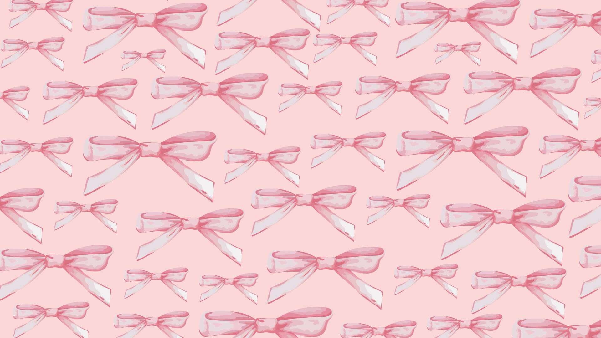 Pink Bow Ribbon Desktop Background Etsy Pink Bow Ribbon Desktop Background Etsy