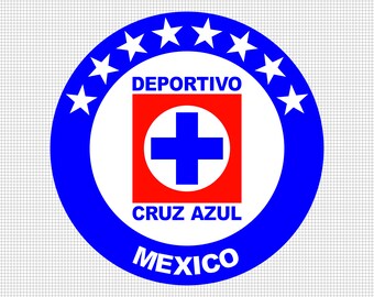 Deportivo Cruz Azul Logo Svg Png Eps Pdf Instant Download Etsy