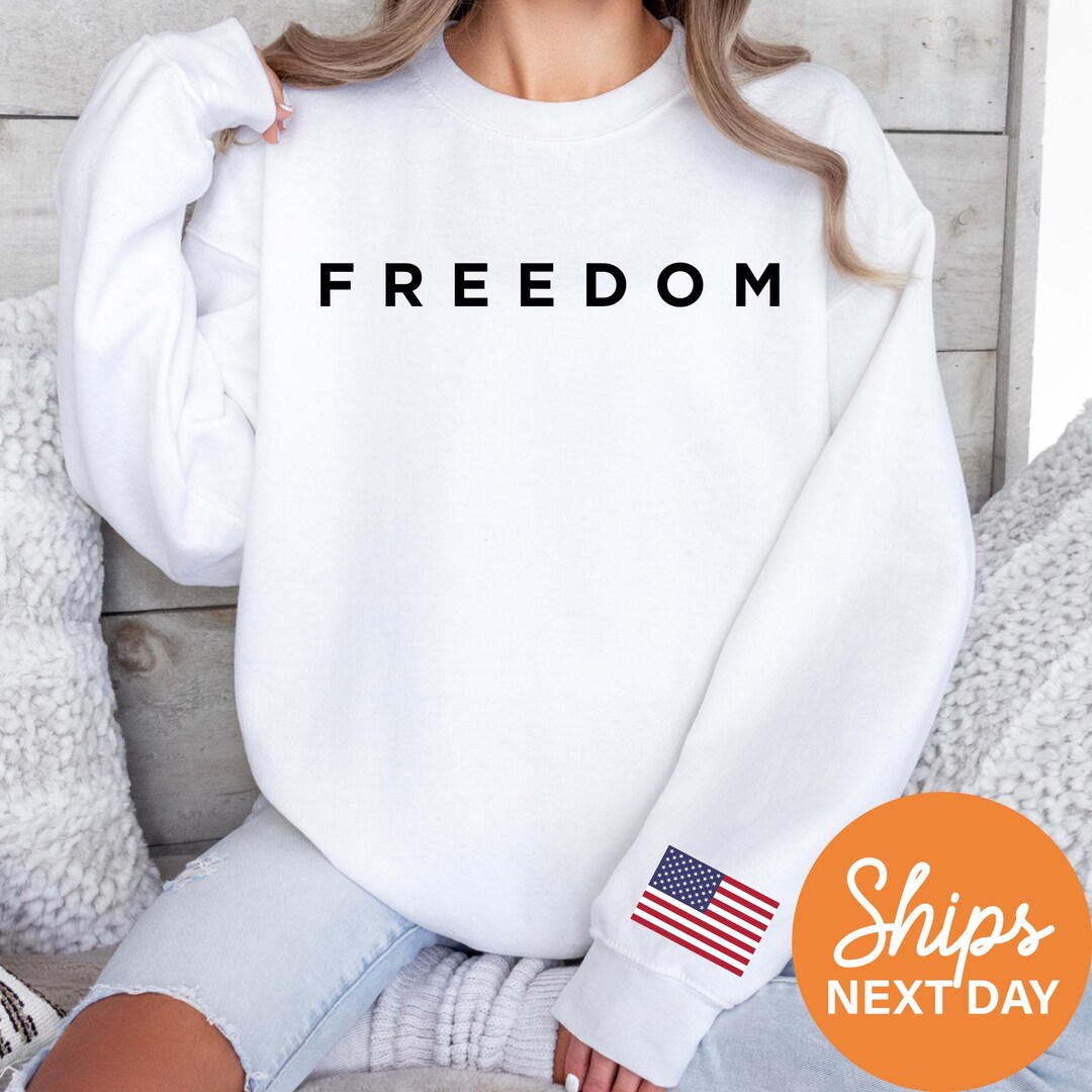 Springfield Sweatshirt Boxy Fit Imprimé US Flag Brooklyn - Sweat Fille Tendance Et Confortable