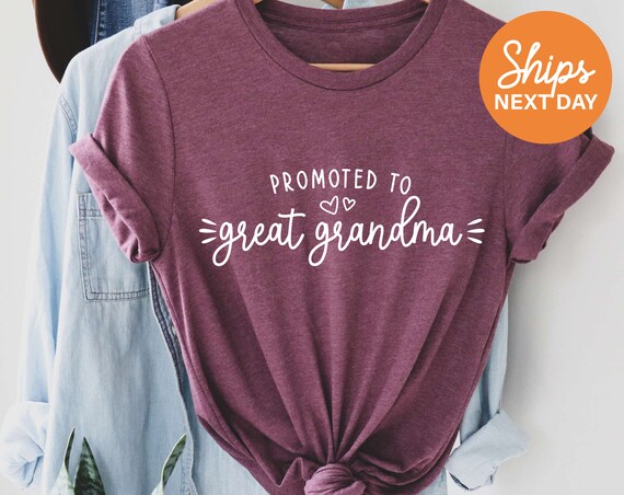 New Great Grandma Shirt For New Baby Coming New Great Grandma Shirt For New Baby Coming