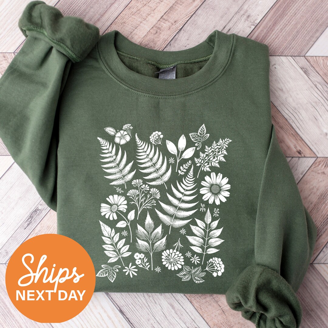 ROUND NECK SWEATER BOTANICAL CHRONICLES