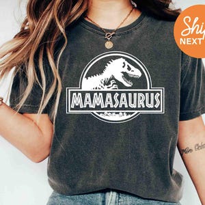 Mamasaurus Shirt | Mama Shirt | Dinosaur Tshirt | Mom Shirt | Dinosaur Birthday | Dinosaur Party | Family Shirts | Matching Shirts