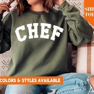 Chef Sweatshirt | Cooking Sweatshirt | Culinary Student Crewneck | Culinary School Grad Gift | Gift for Chef | Future Chef Gift Idea - 1196p
