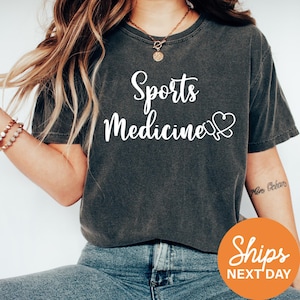 Sports Medicine Shirt | Sports Med Long Sleeve Shirt | Athletic Trainer Tshirt | Sports Medicine Physician Gift Idea