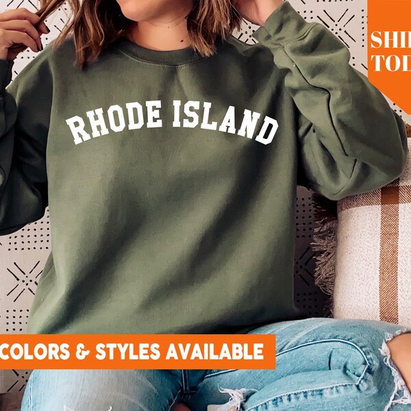 T-shirt Rhode Island Wheel - Bleu - Marque Gildan - Taille Large - Occasion Très Bon état