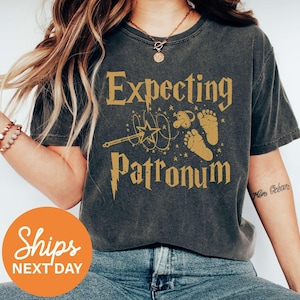 Expecting Patronum Shirt, Pregnancy Announcement Shirt, Magical Gender Reveal Shirt, Maternity Shirt, New Mom Shirt, First Time Mom To Be