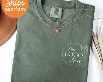 Custom Logo Shirts, Personalized Logo Shirt, Custom Design Shirt, Custom Text Shirt, Business Logo, Team Logo Shirts, Brand Logo T-Shirt
